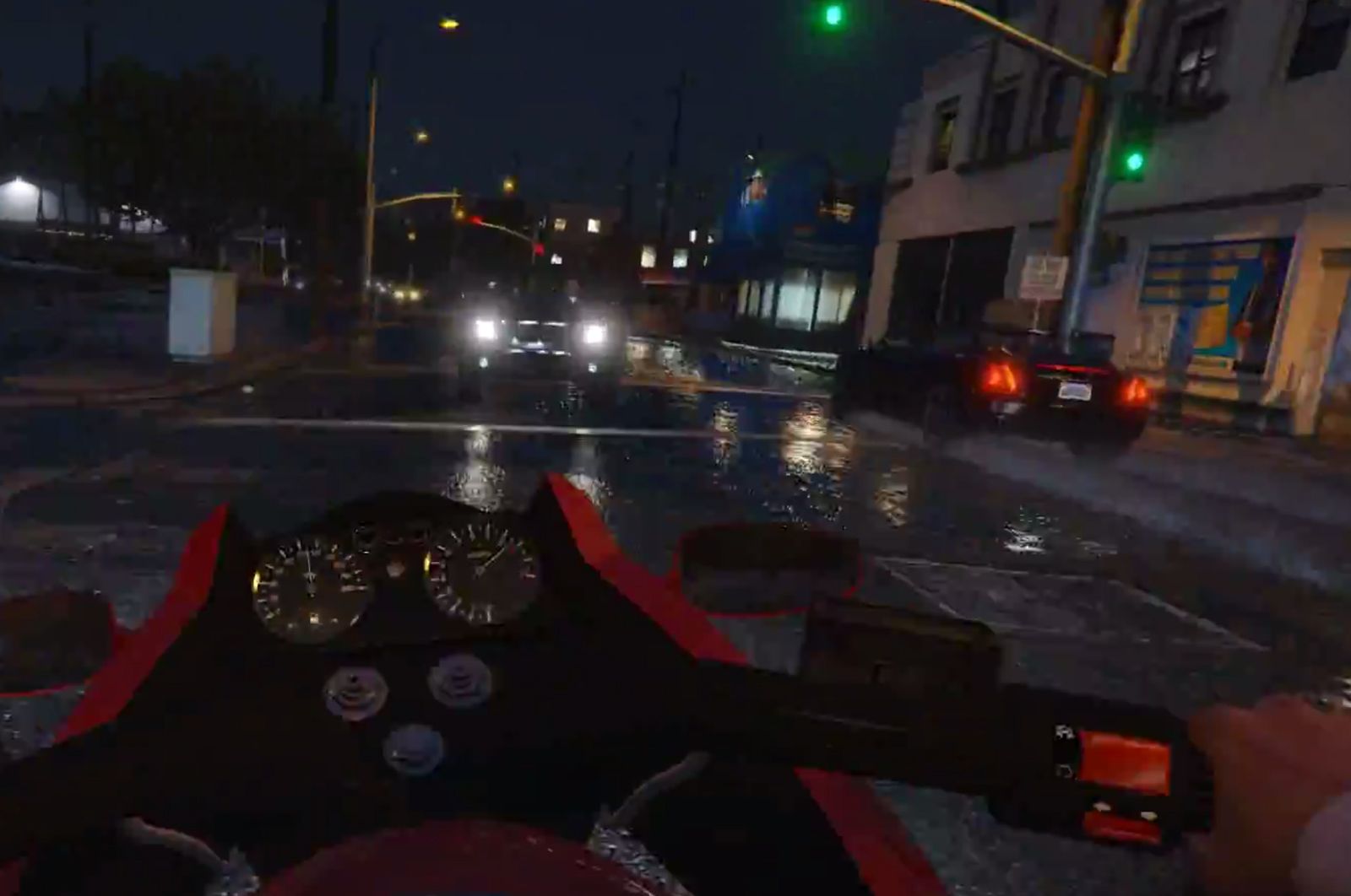 gta 5 for ps4 and xbox one becomes a first person shooter video image 2