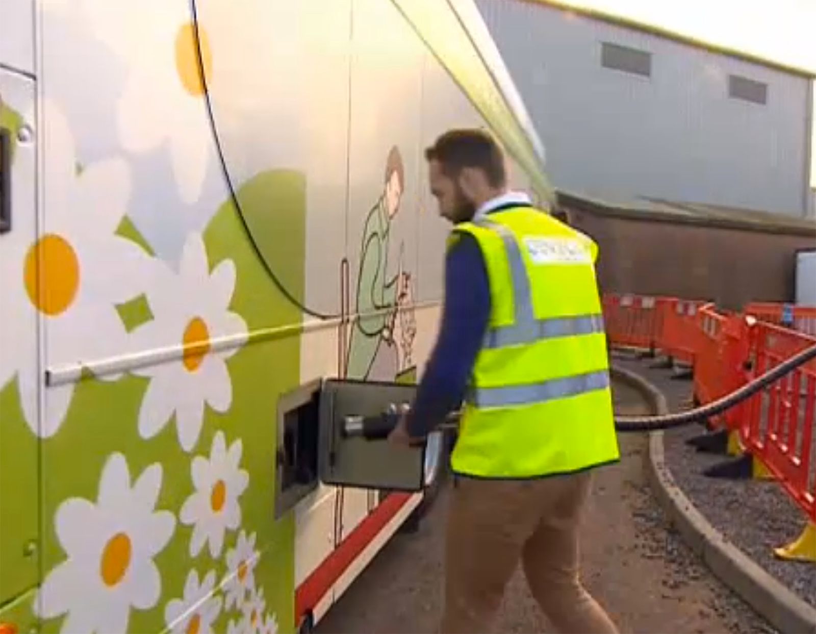 bio bus powered entirely by human waste now running in the uk image 4