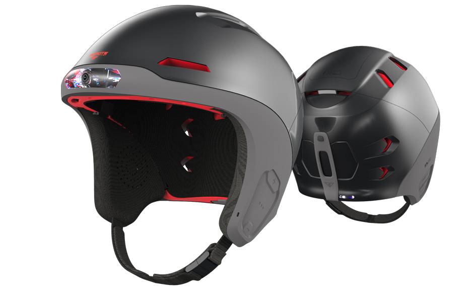 bluetooth snowboarding helmet Aleck Snow Series Pro Audio and activate voice assistants without removing gloves or reaching for your phone Kelvin II Ski Helmet and