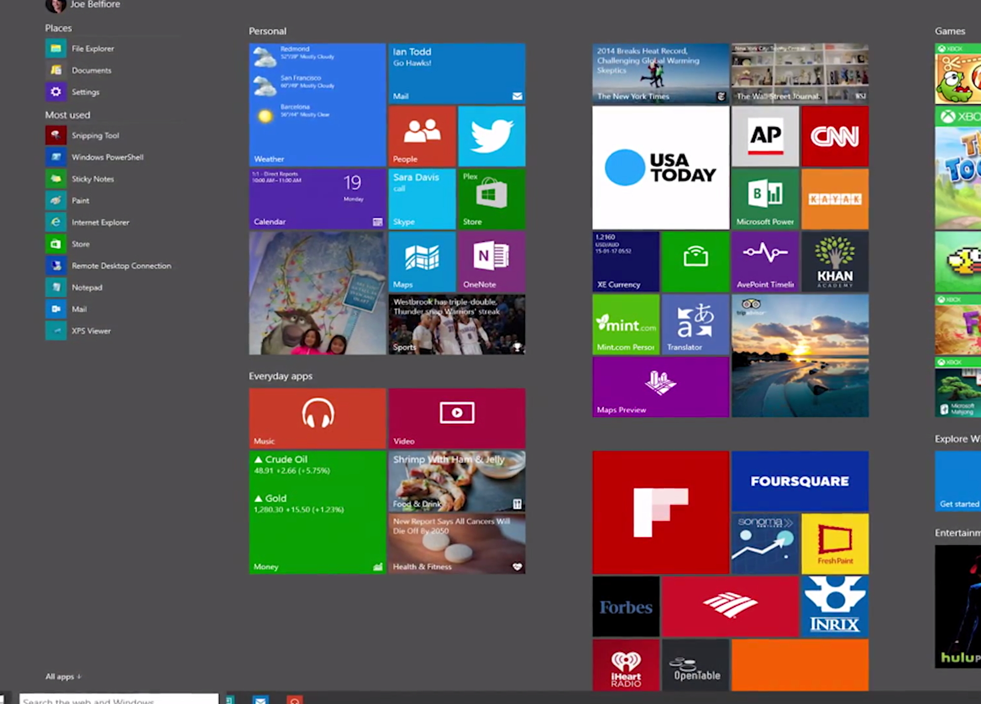 microsoft windows 10 new features cortana universal apps spartan browser and more image 5