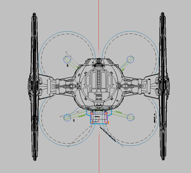 Want to know how to build your own Millennium Falcon drone?