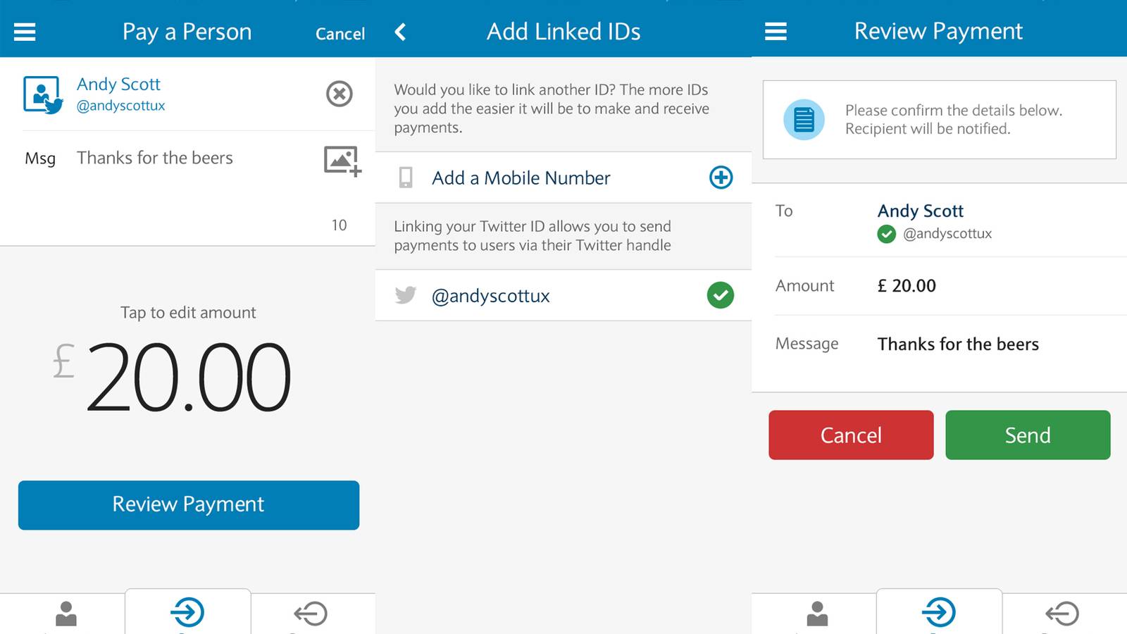 Pay people via Twitter, now an incoming thing in the UK thanks to ...