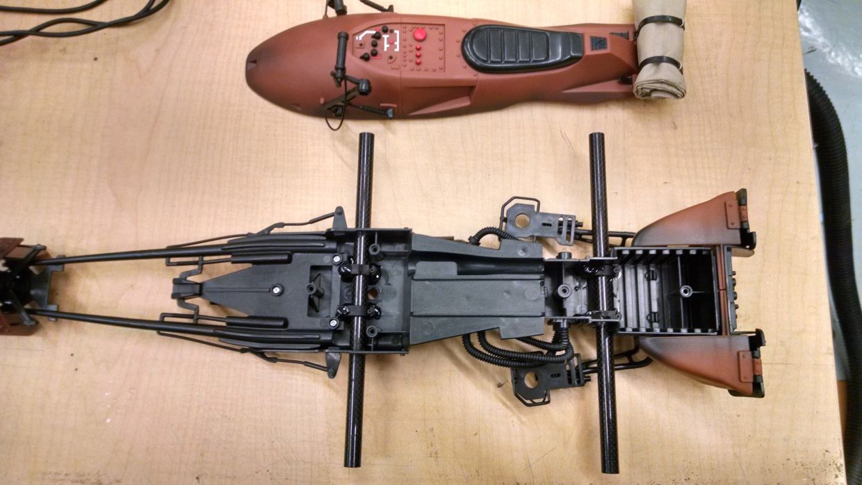 a google engineer turned a star wars toy into this awesome speeder bike quadcopter image 6