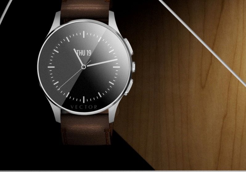 vector smartwatch comes with a 30 day battery life and either a round or square face image 4