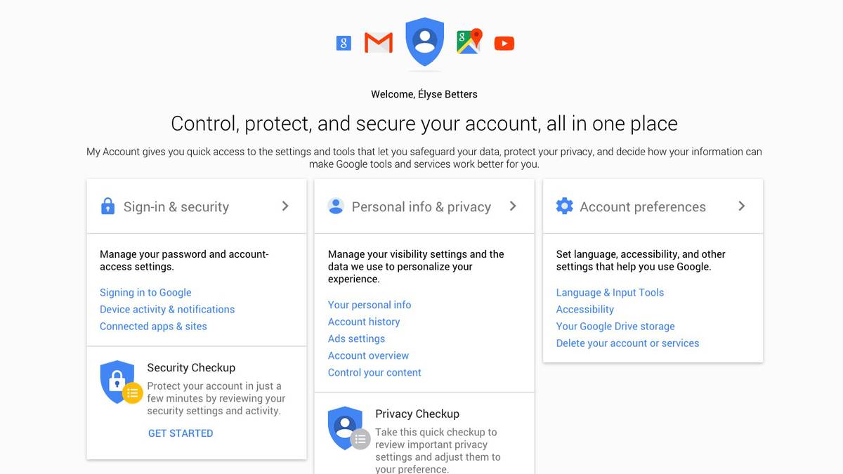 Google overhauls 'My Account' dashboard: What's new and how does it ...