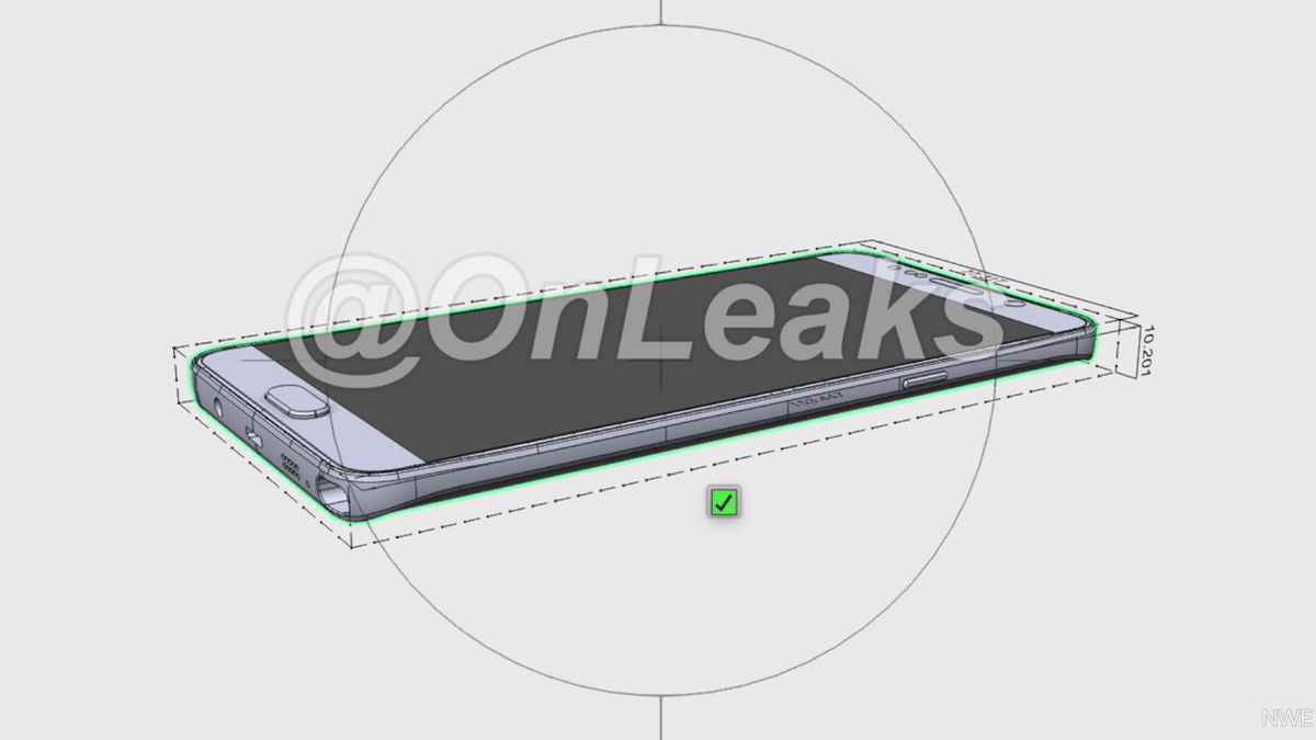 Samsung Galaxy Note 5 design leak serves up no surprises at all