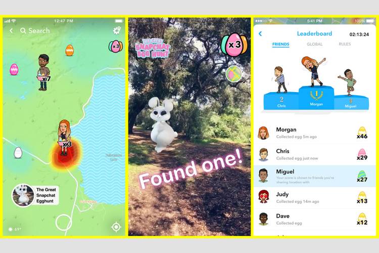 Snapchat Edger Best tech easter eggs: Hidden features in Snapchat, Facebook, and more