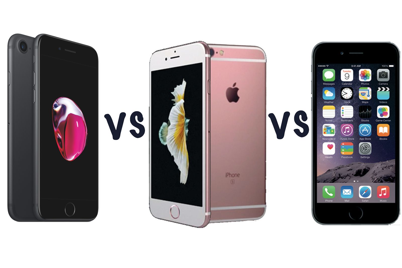 Apple iPhone 7 vs iPhone 6S vs iPhone 6: What's the difference?