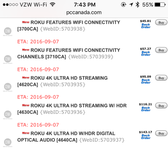 Roku overhaul will see five new streaming boxes released, include 4K ...
