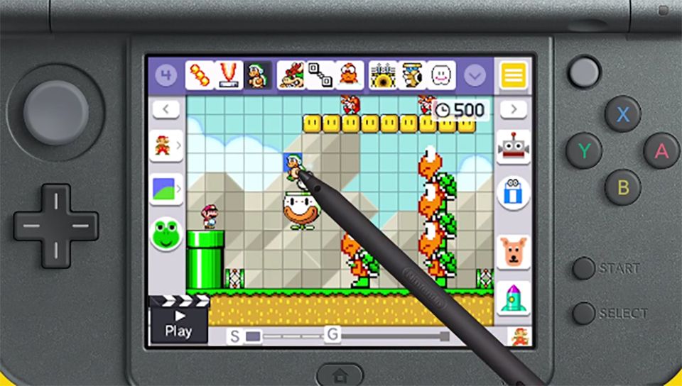 Super Mario Maker coming to Nintendo 3DS, Pokemon Sun and Moon 2DS