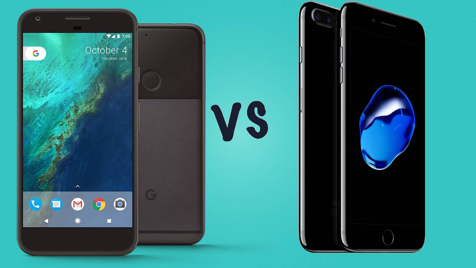 Google Pixel XL vs Apple iPhone 7 Plus: What's the difference?