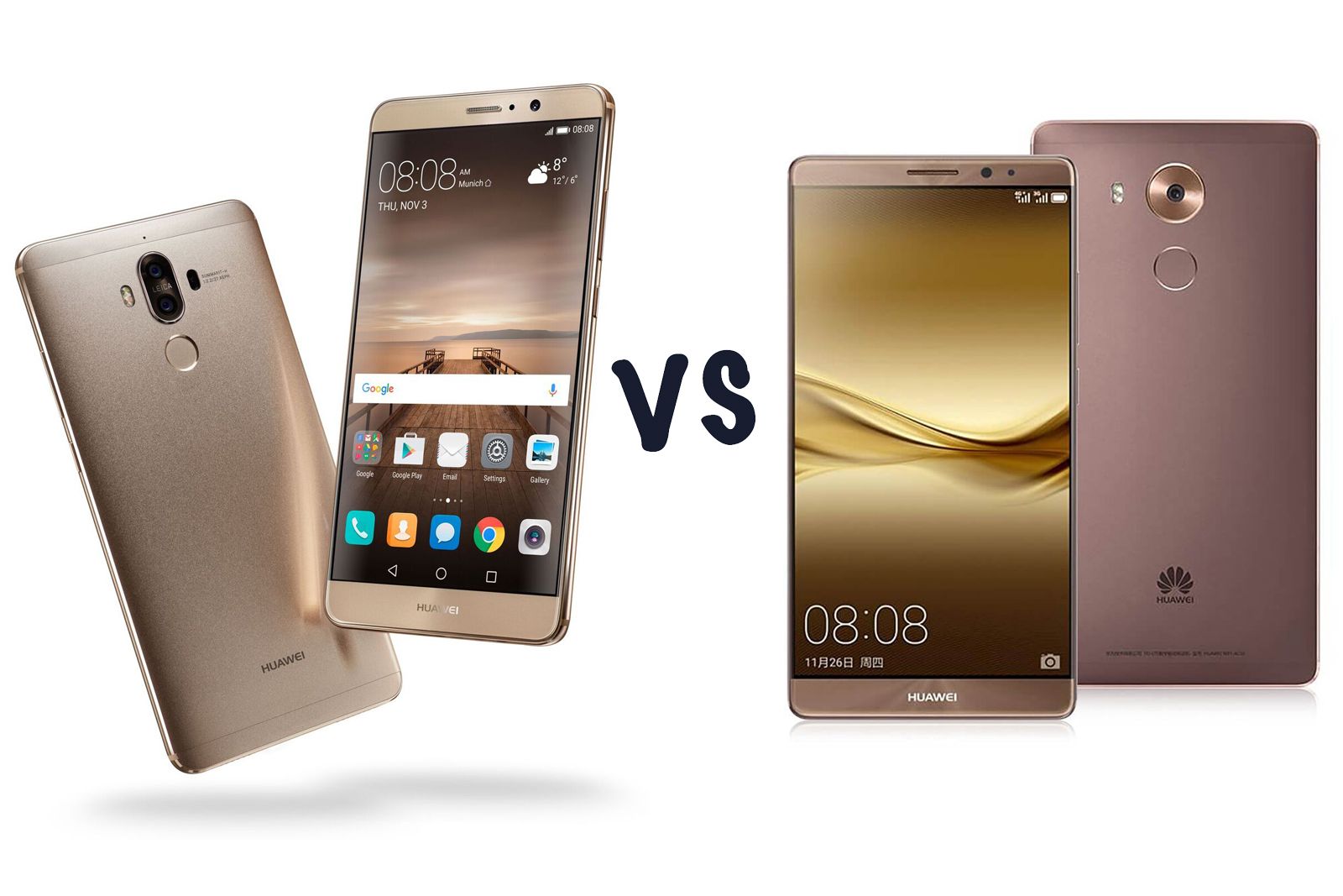 Huawei Mate 9 vs Huawei Mate 8: What's the difference?