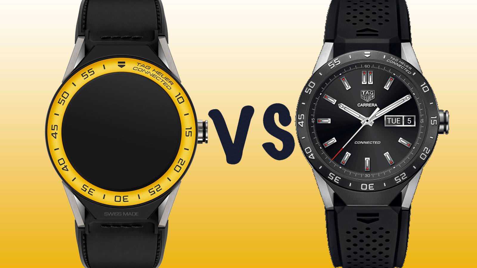 Tag Heuer Connected Modular 45 vs Tag Heuer Connected 46: What