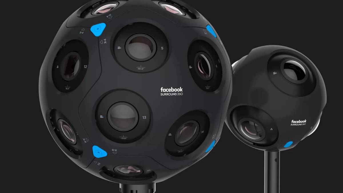Facebook's new Surround 360 VR cameras will go on sale this year
