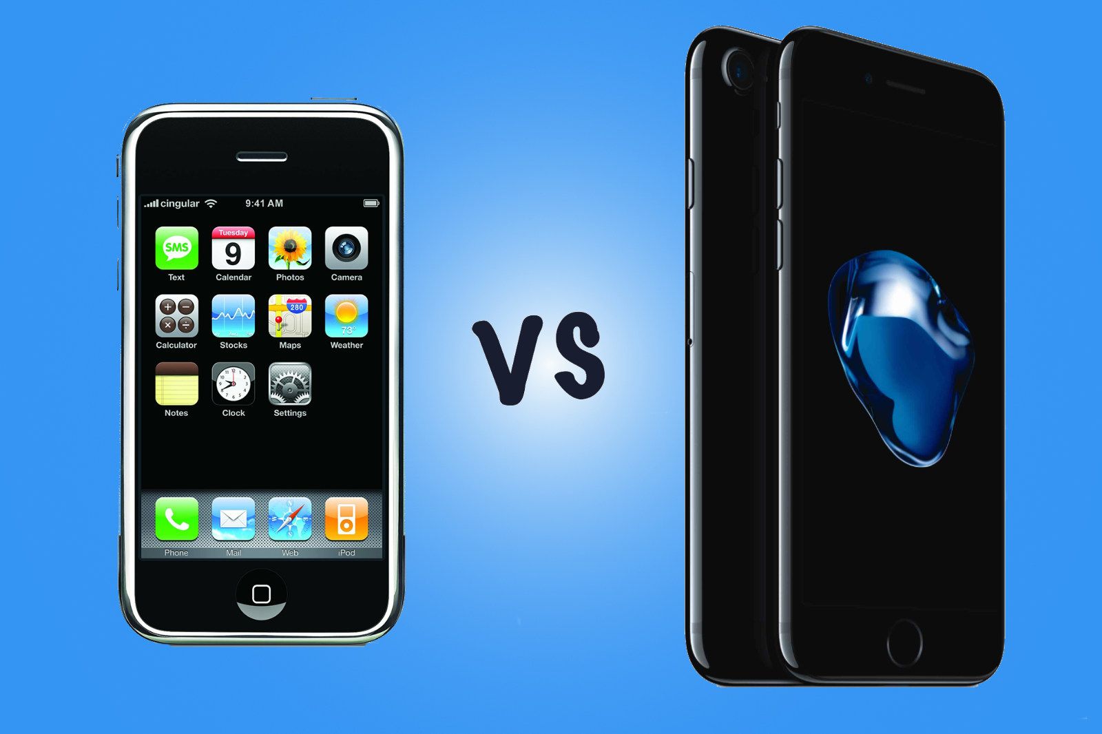 A103ZT と iphone 7 Original iPhone vs iPhone 7: What's the difference 10 years on?