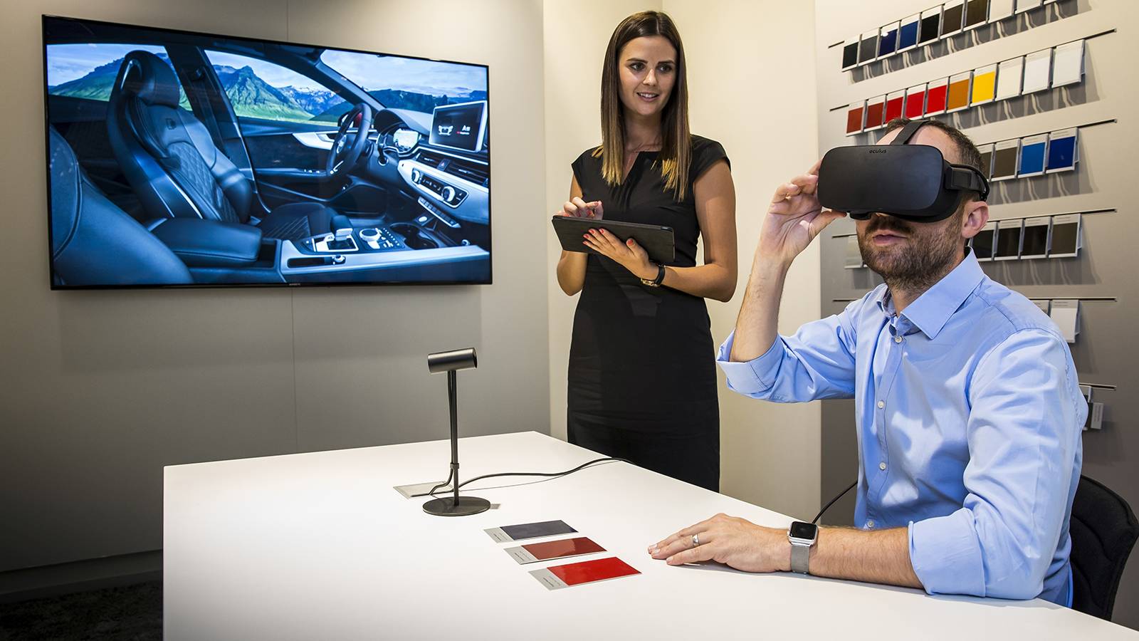 Audi has now made it possible to see your new car in VR before it's made