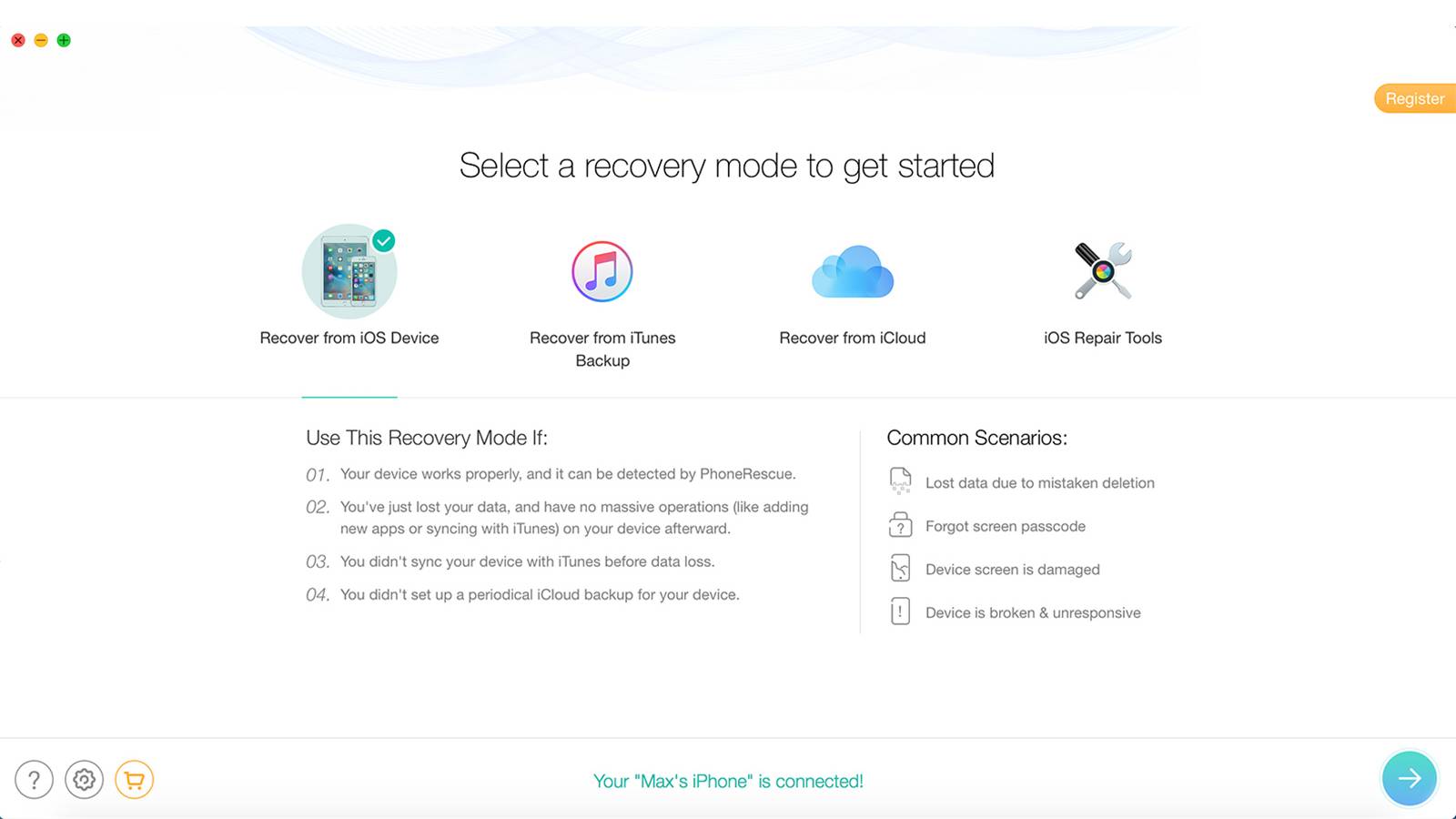 Never lose iOS data again with PhoneRescue