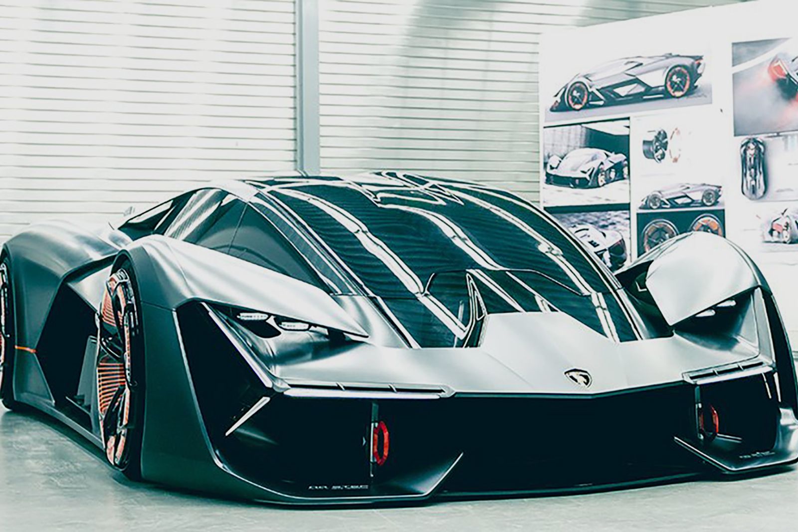 Terzo Millennio is a self-healing EV concept from Lamborghini and MIT