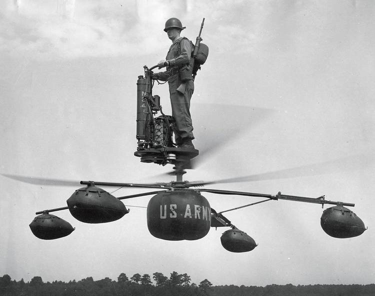 Partisans Jetpack The history and future of jetpacks: Mankind's obsession with personal ...