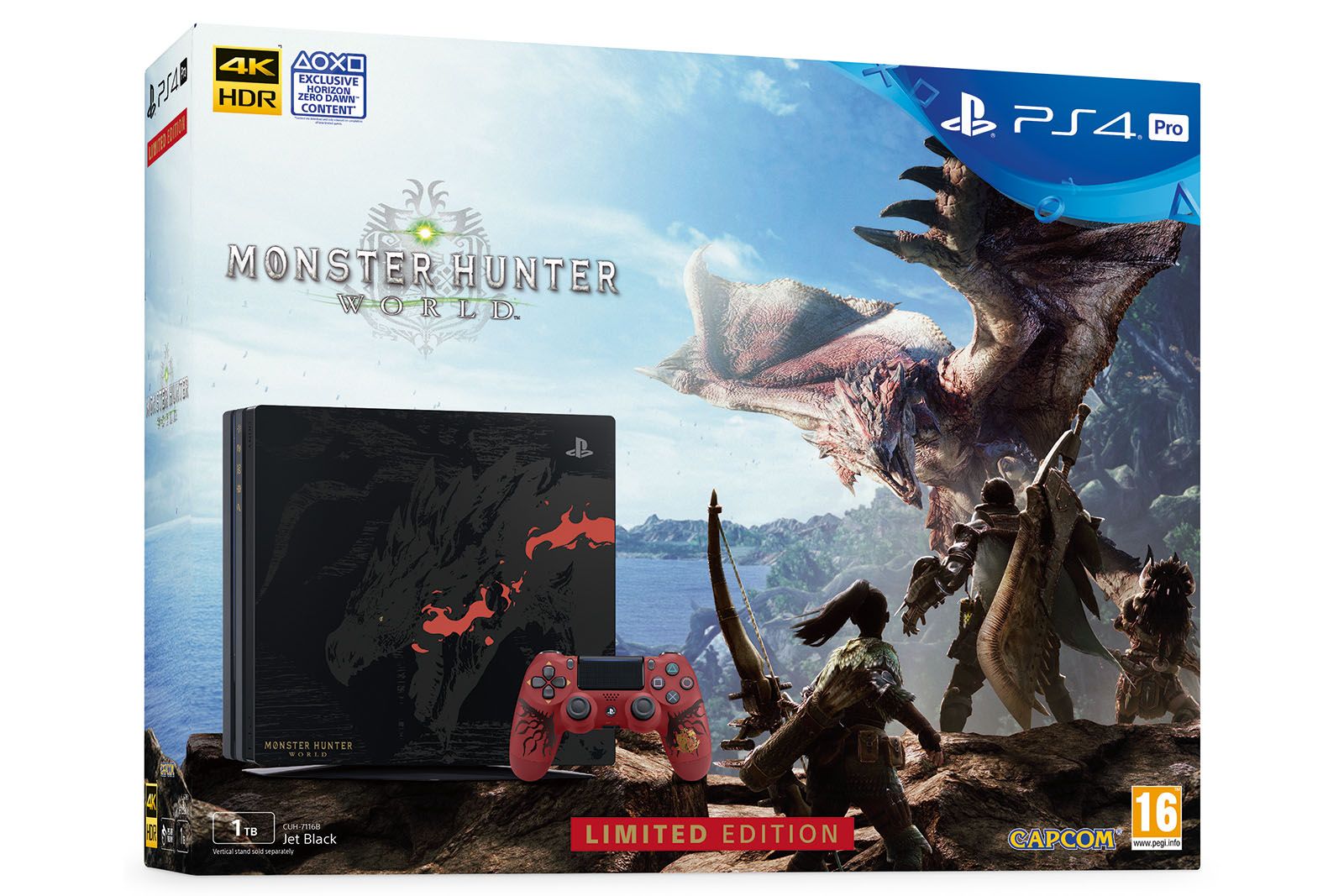 PlayStation 4 Pro MONSTER HUNTER: WORLD LIOLAEUS EDITIONメーカー 