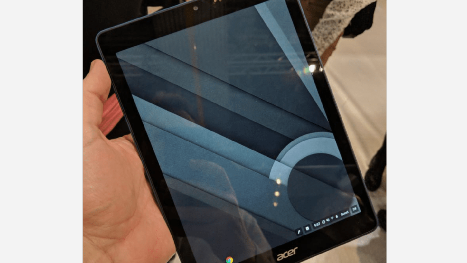 Does this leaked image show the first Chrome OS-powered tablet?