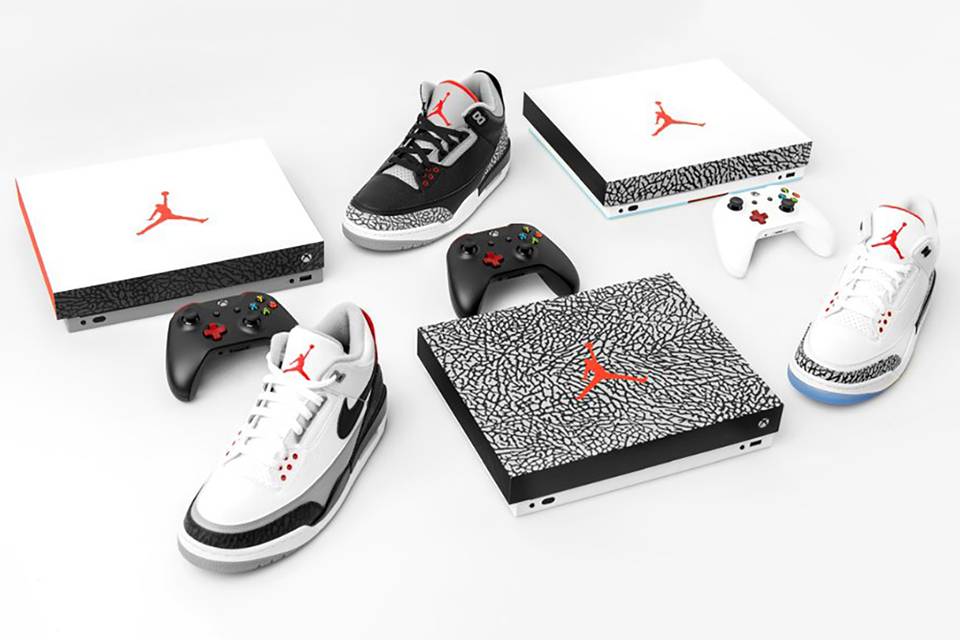 Nike and Xbox made three Air Jordan III Xbox One X consoles, and you ...