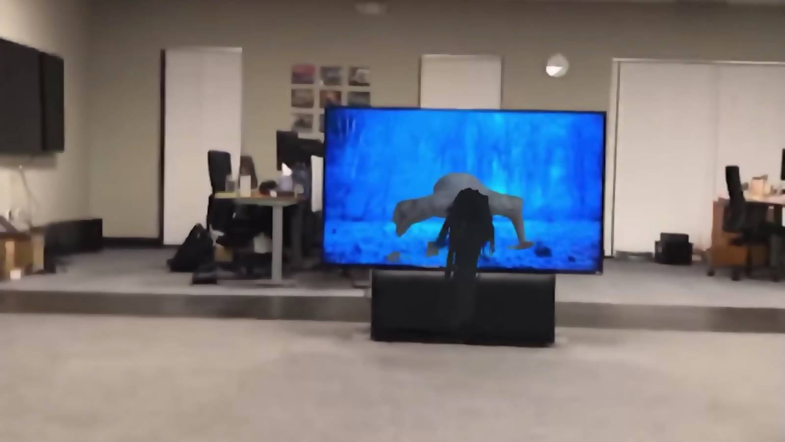 Watch that creepy girl from The Ring crawl out from a TV in AR