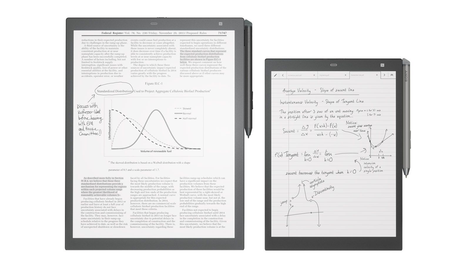 Sony Digital Paper E Ink tablet now comes in A5 size too, US price