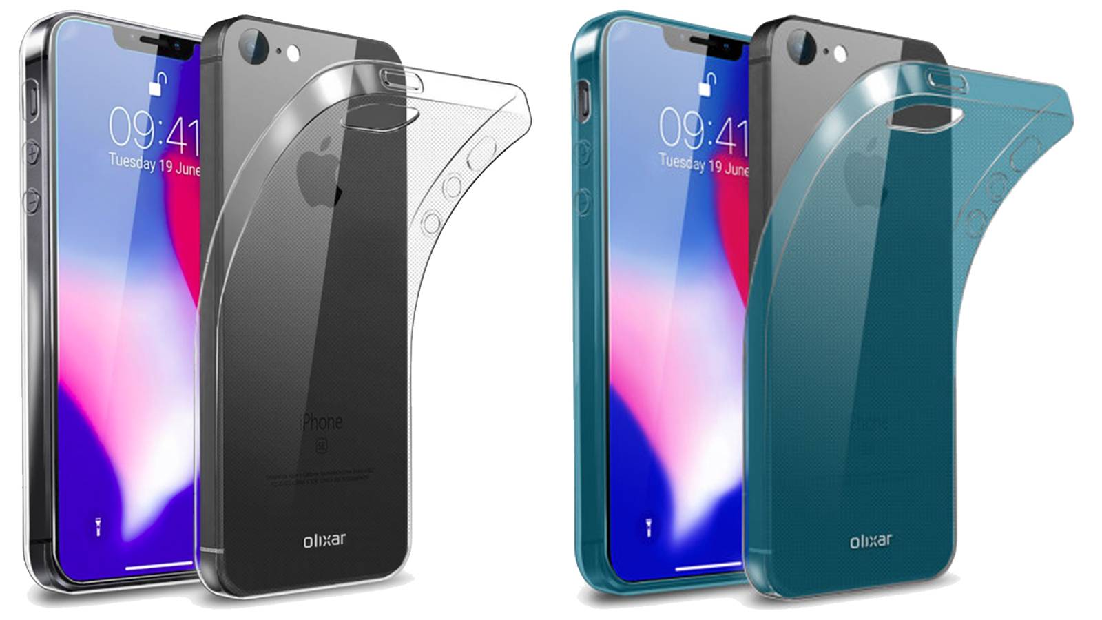 More case leaks show iPhone SE (2018) with notch and Face ID
