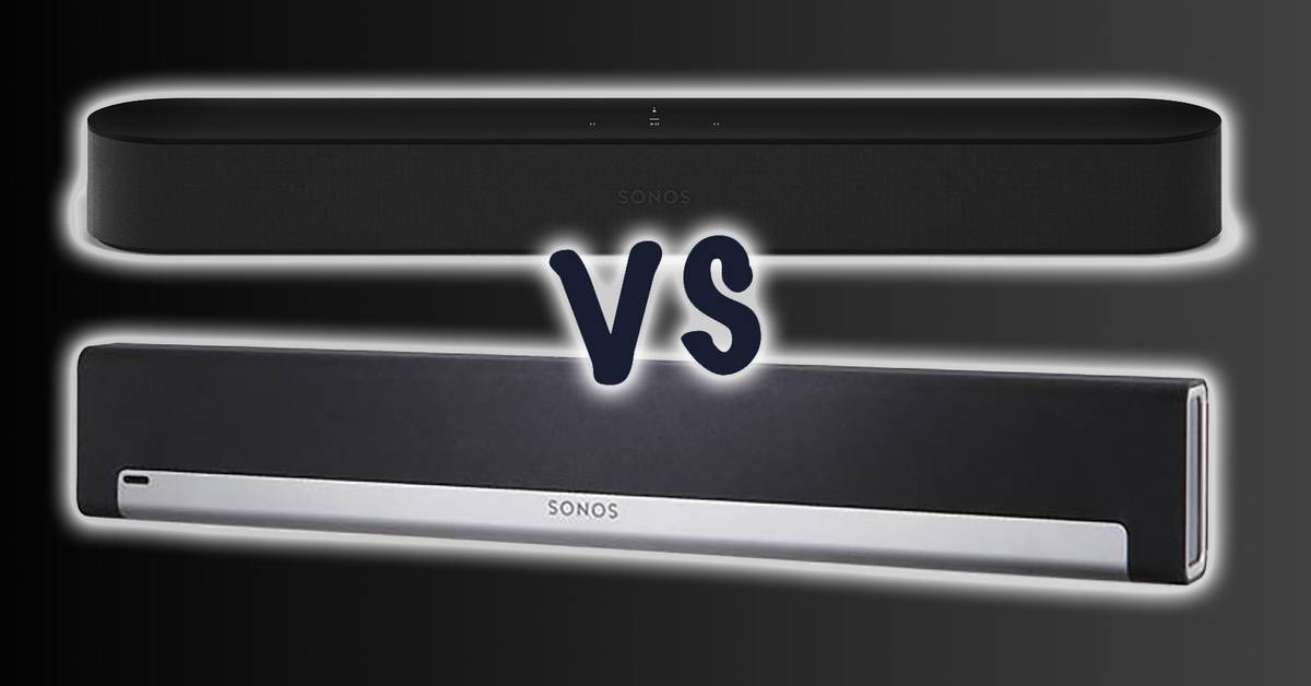 Sonos Beam vs Playbar: Which is the best Sonos sound bar?