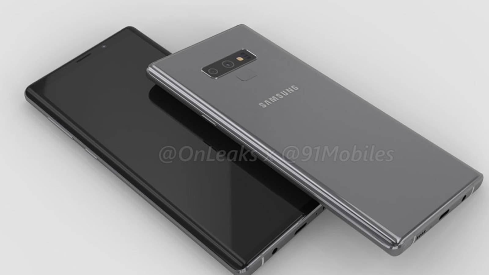 These Samsung Galaxy Note 9 renders don't show an in-display ...