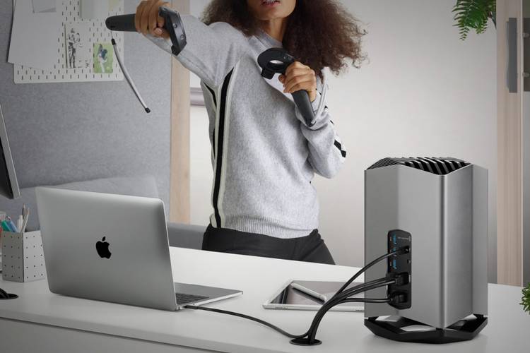 Apple helped make an external GPU for its new MacBook Pros