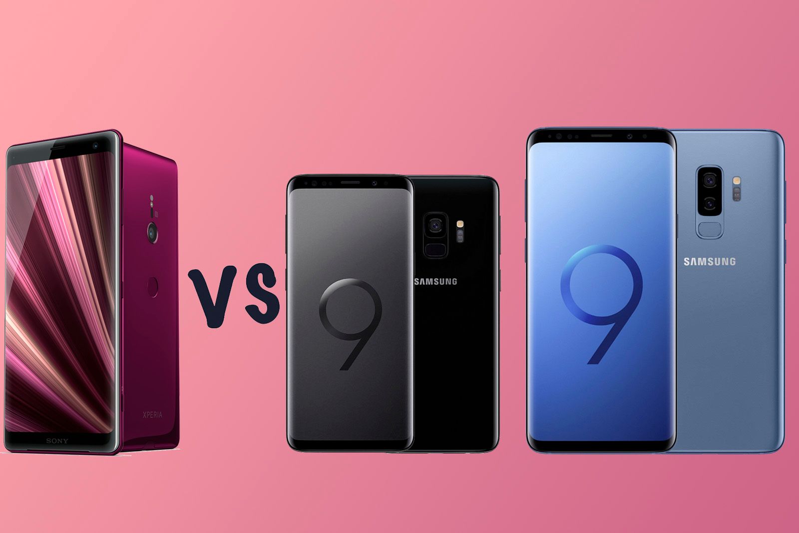 Sony Xperia XZ3 vs Samsung Galaxy S9 vs S9+: What's the difference?