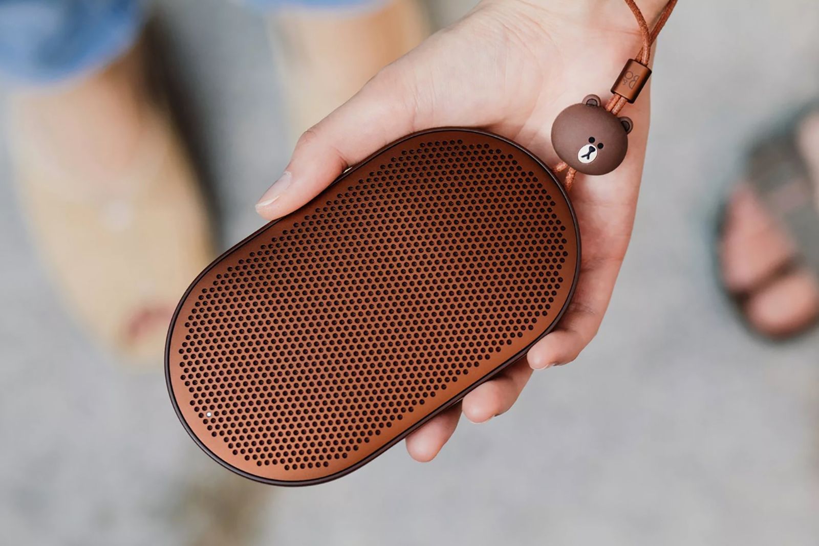 B&O unveils Brown Bear-themed Beoplay P2 with Line chat app