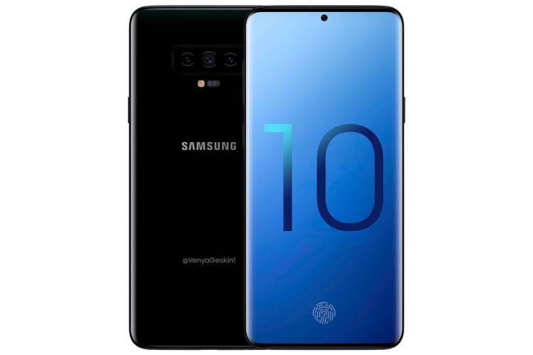 Superb Samsung Galaxy S10 renders show in-display camera