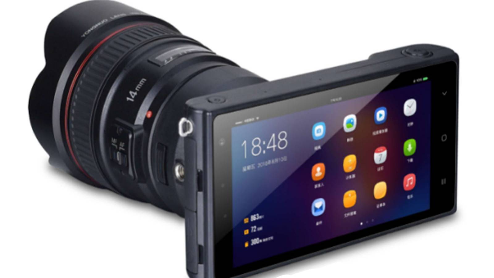 Have you been waiting for an Android camera that accepts Canon lenses?