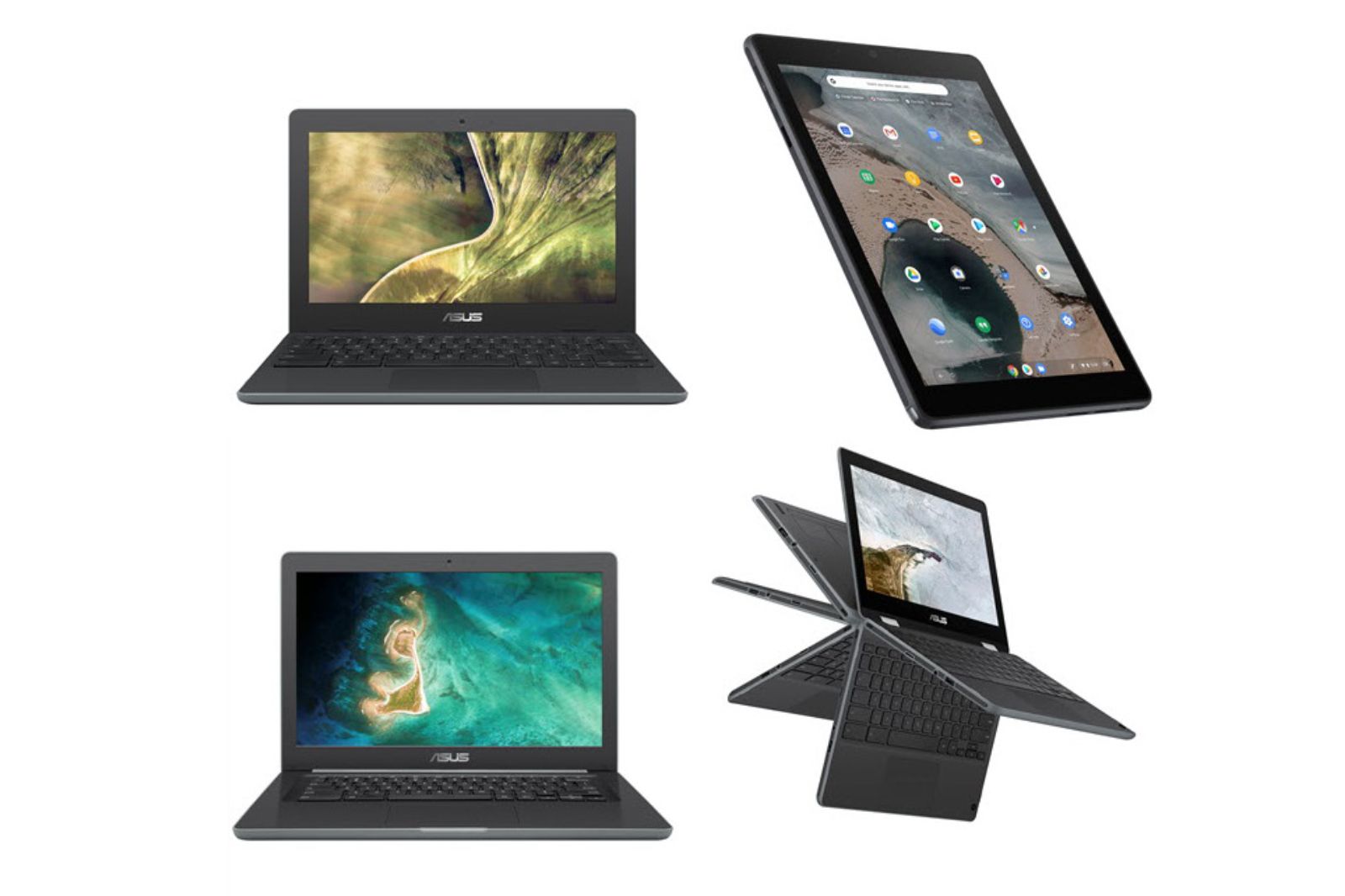 Asus Chromebook range refresh features new Chrome OS tablet