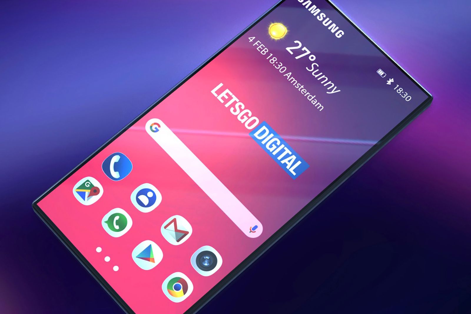 These gorgeous Galaxy F renders are based on Samsungs own leaked video image 2