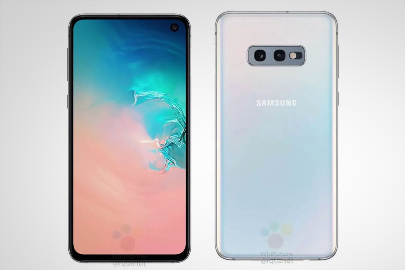 Samsung Galaxy S10E photos reveal design and software