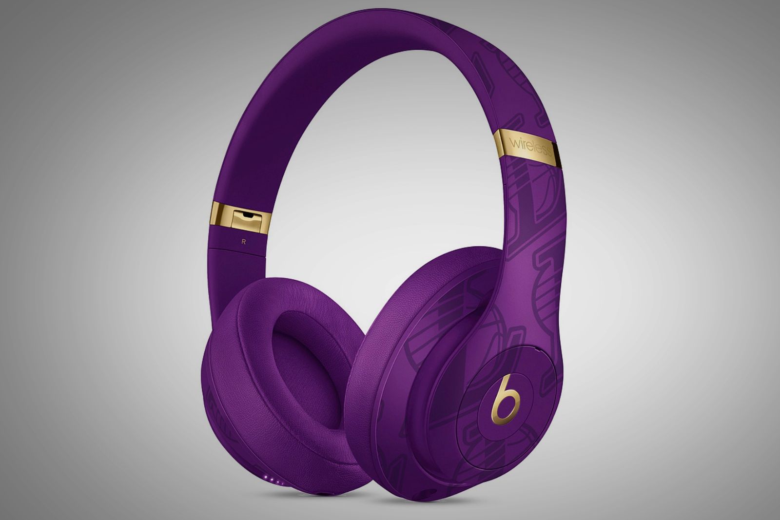 ヘッドホン beats studio 3 Lakers Los Angeles Lakers Beats Purple Studio3 Wireless Headphones
