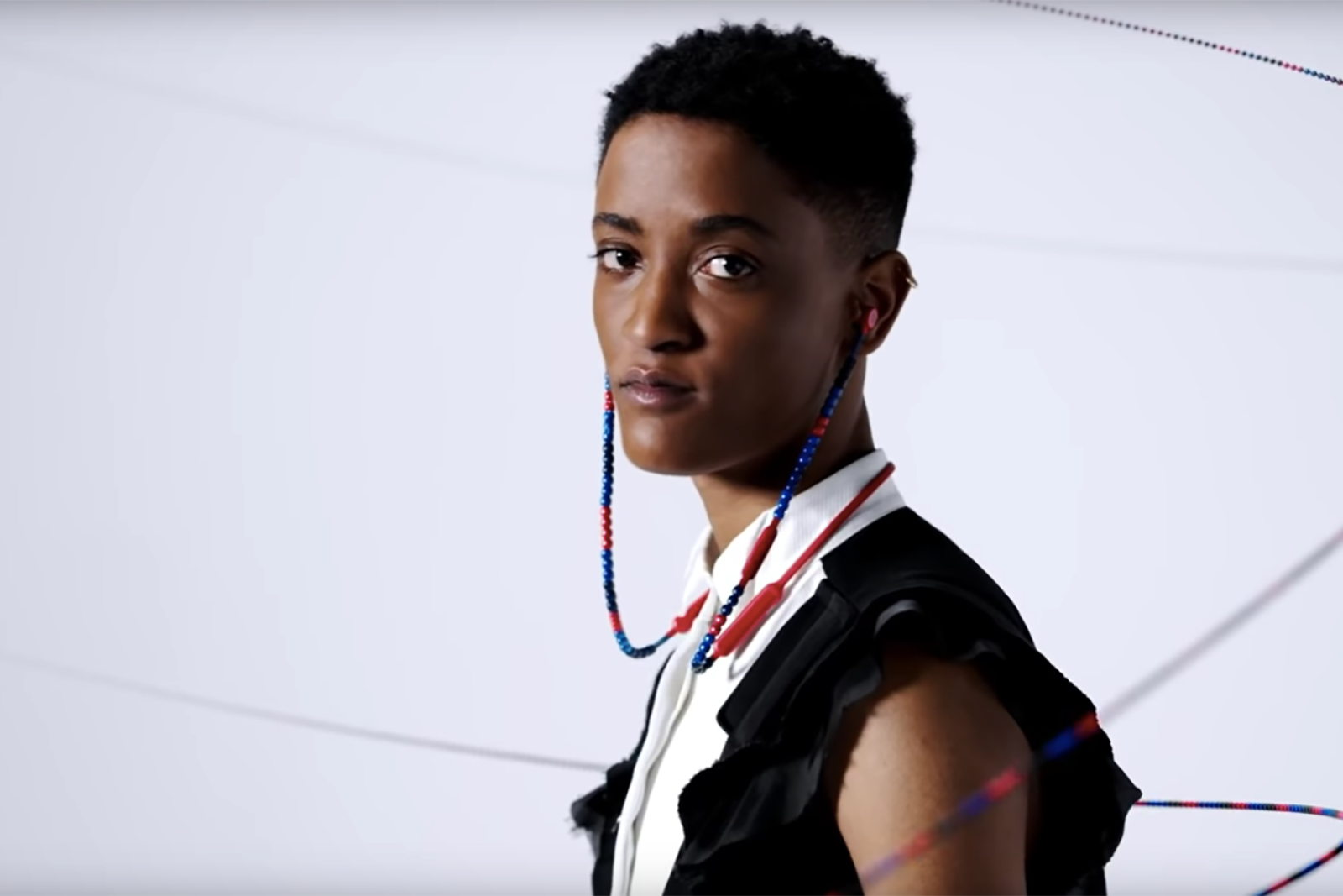 New Beats X earbuds were redesigned by Sacai with beads