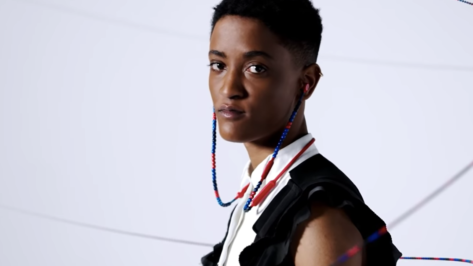 New Beats X earbuds were redesigned by Sacai with beads