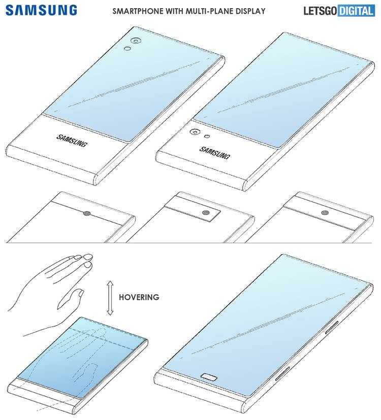 Take a look at Samsung's continuous display phone