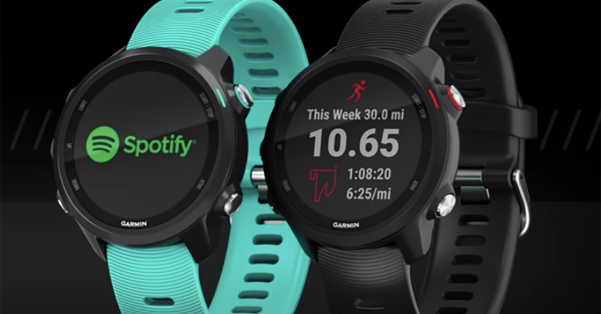 Forerunner 245 Music lets you listen to tunes, no phone