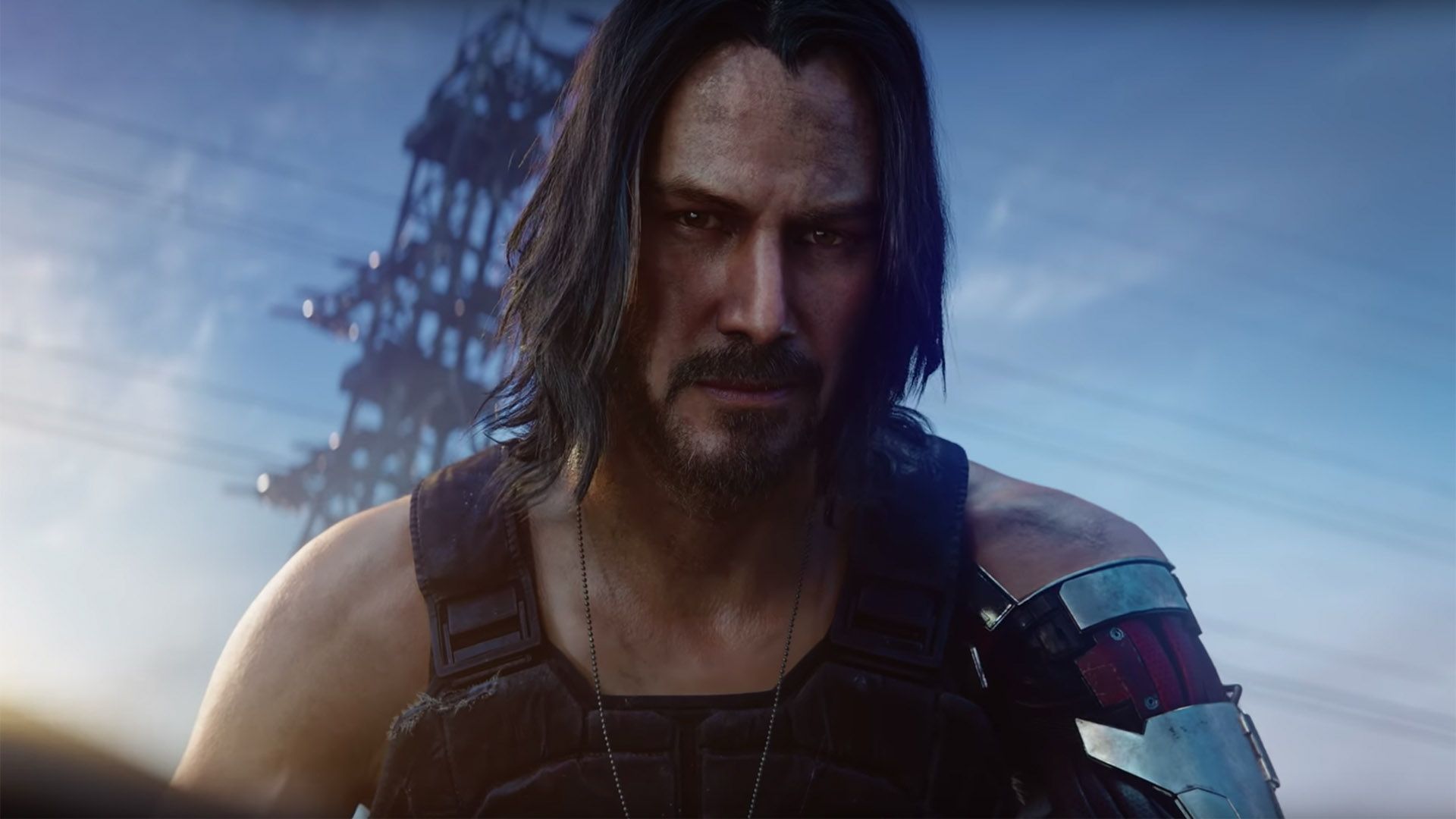 Keanu Reeves in Cyberpunk 2077.