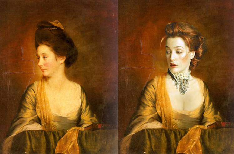 Hilarious Images Of Celebrities Photoshopped Into Renaissance Paintings image 21