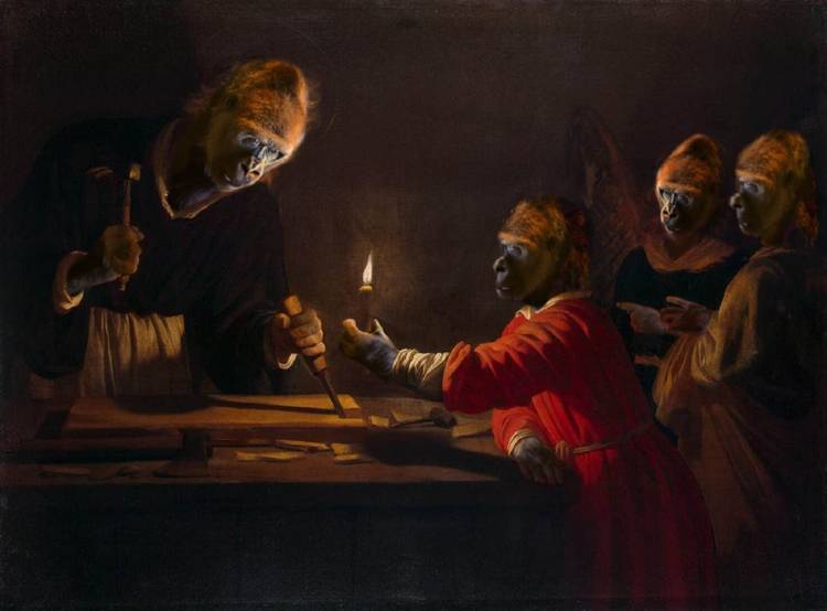 Amusing Images Of Animals Photoshopped Into Renaissance Paintings image 7