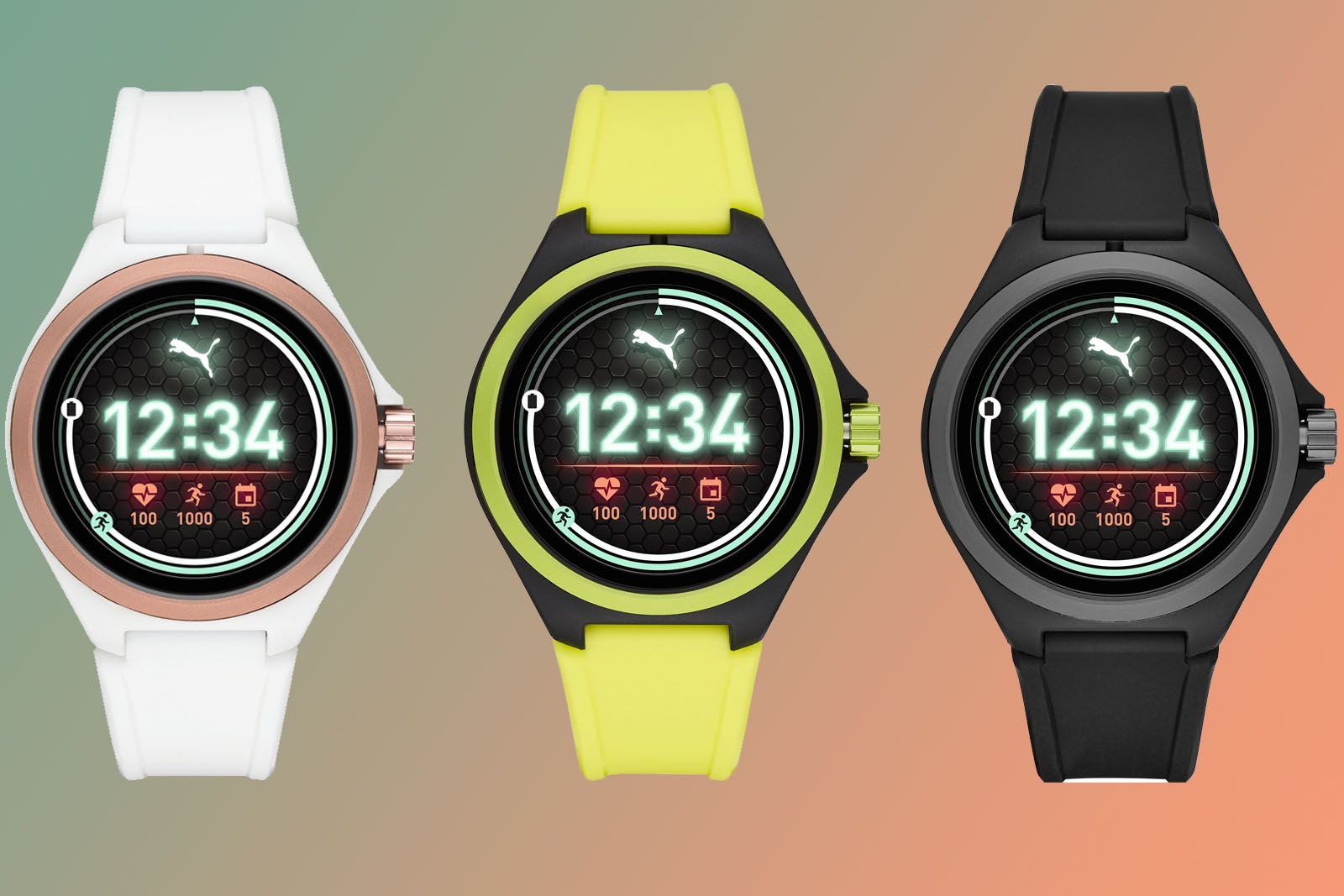 Puma launches its first smartwatch with heart rate, built-in GPS, swim  proofing and WearOS