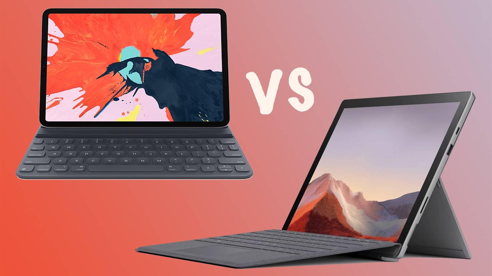 Microsoft Surface Pro 7 vs Apple iPad Pro 12.9 (2021) What's the