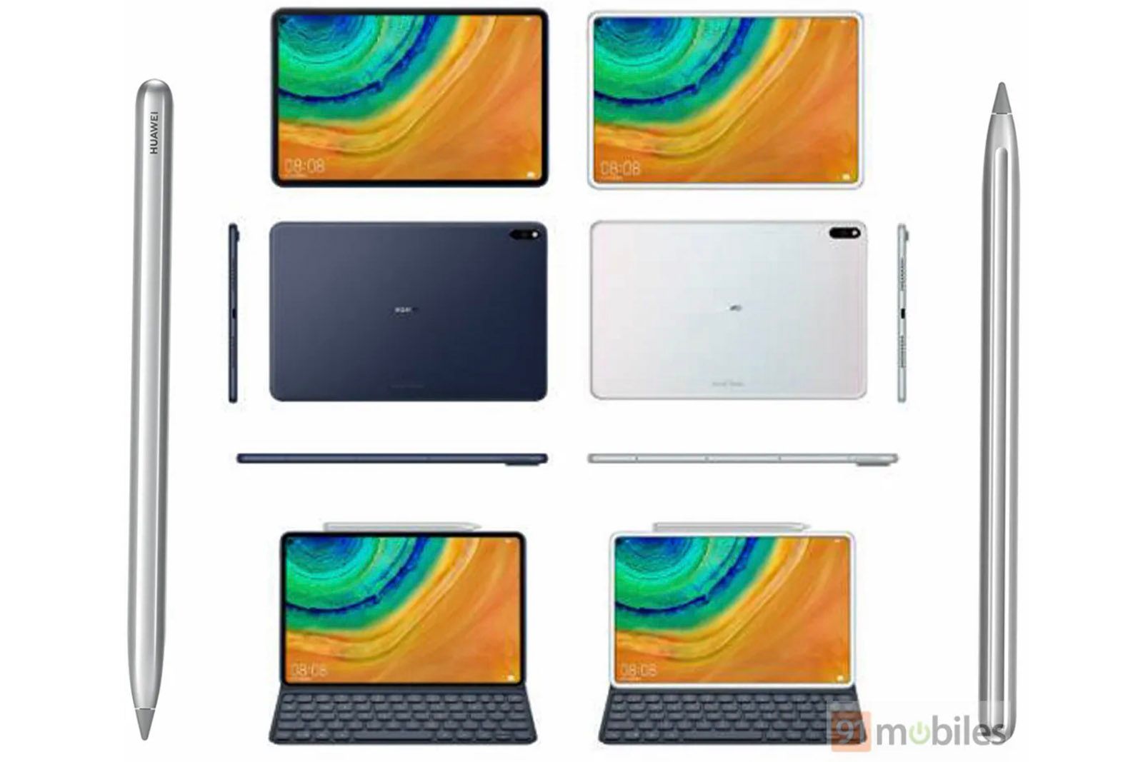 Huawei MediaPad M7 could be first tablet with hole-punch cam